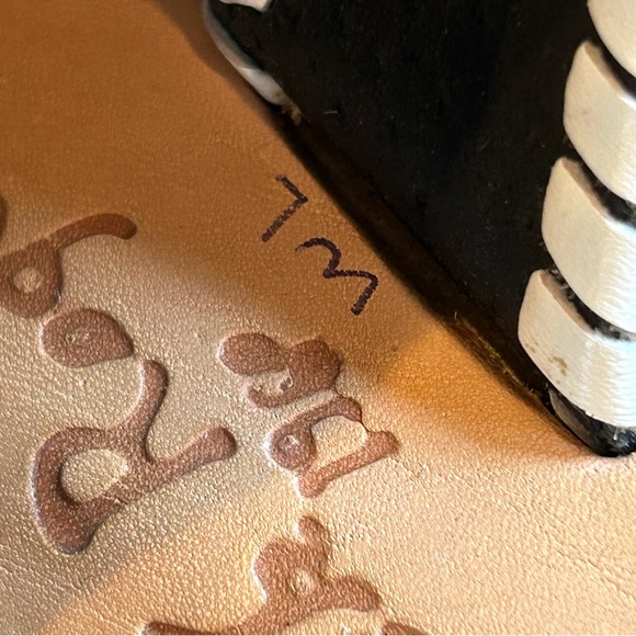 Black Patent Leather Jack Rogers Sandals - Picture 7 of 7